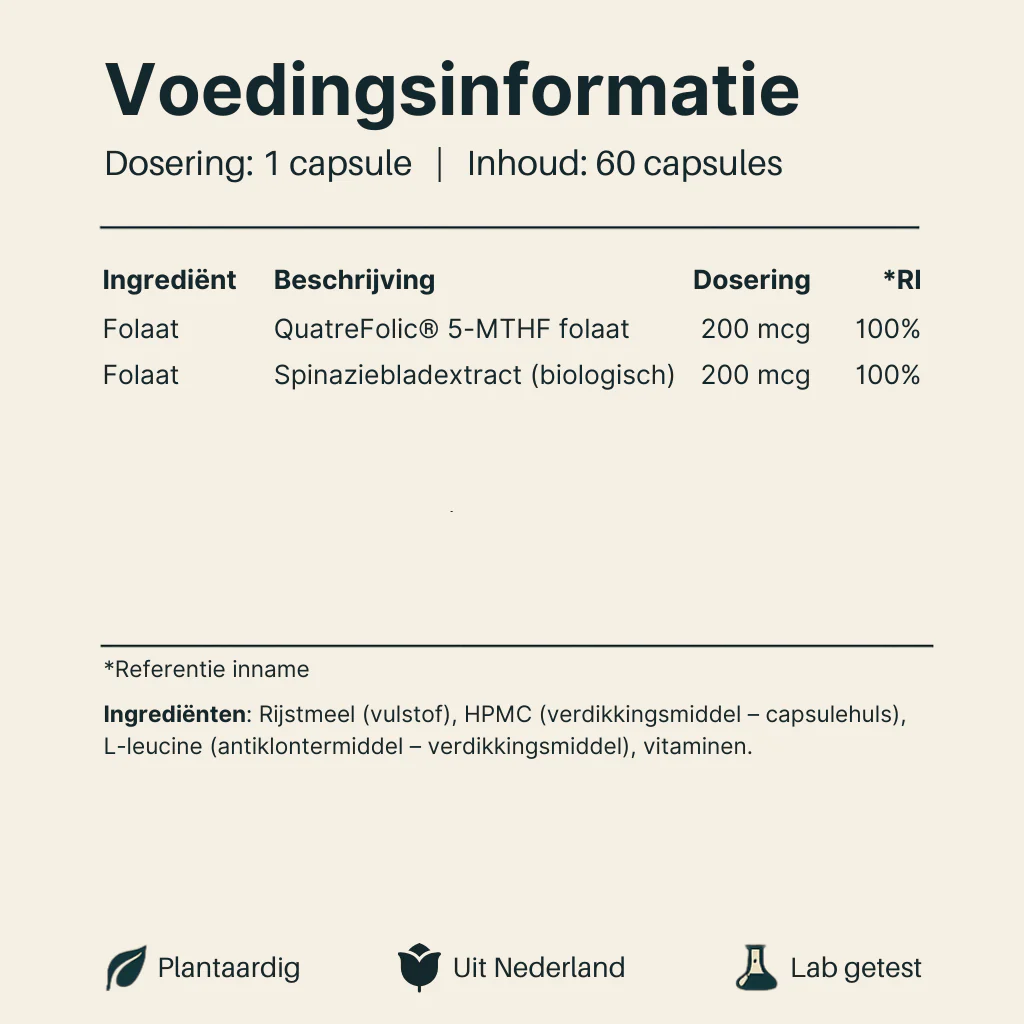 Folaat - 400 mcg - Image 4