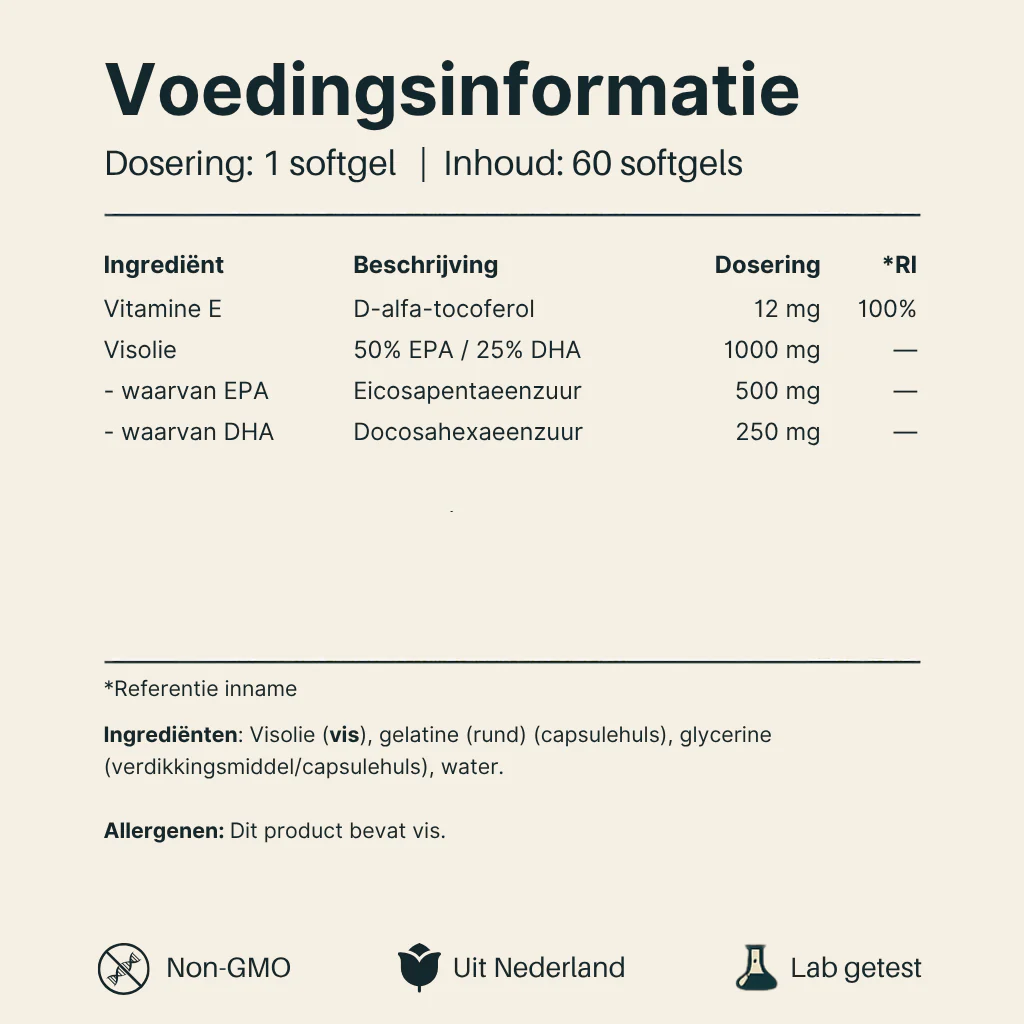 Omega 3 Visolie - 1000 mg - Image 7