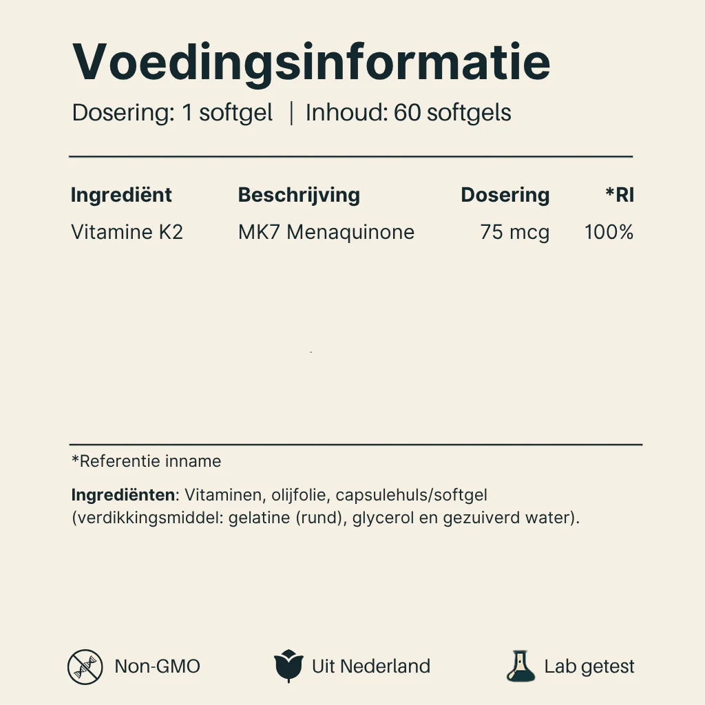 Vitamine K2 - 75 mcg - Image 6